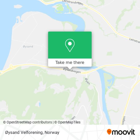 Øysand Velforening map