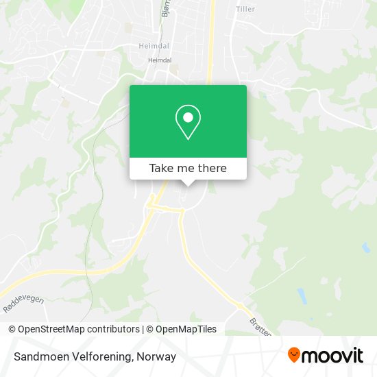 Sandmoen Velforening map