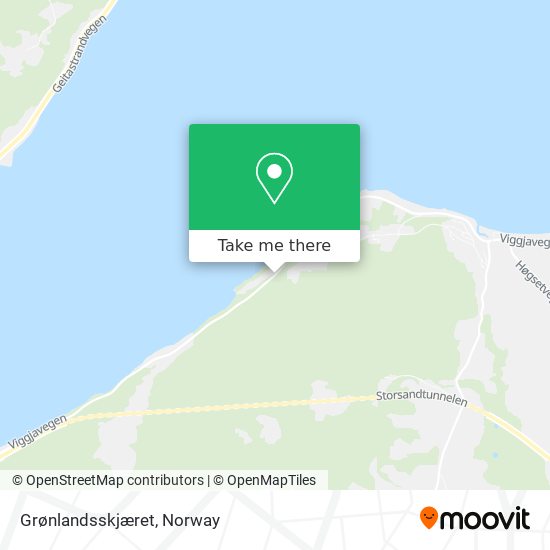 Grønlandsskjæret map