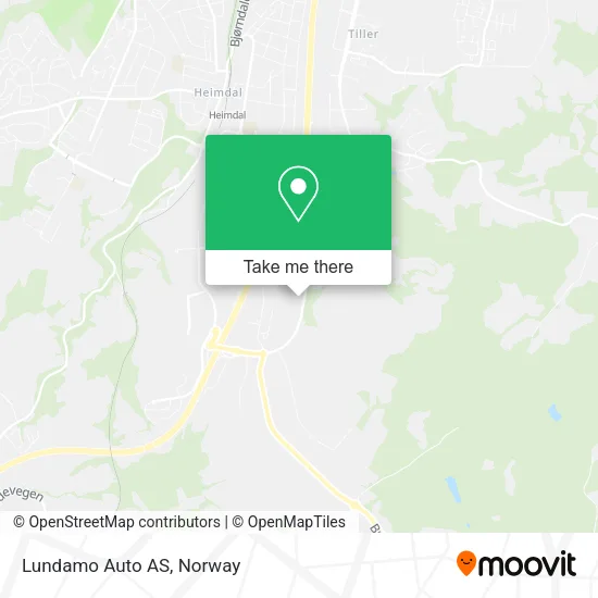 Lundamo Auto AS map