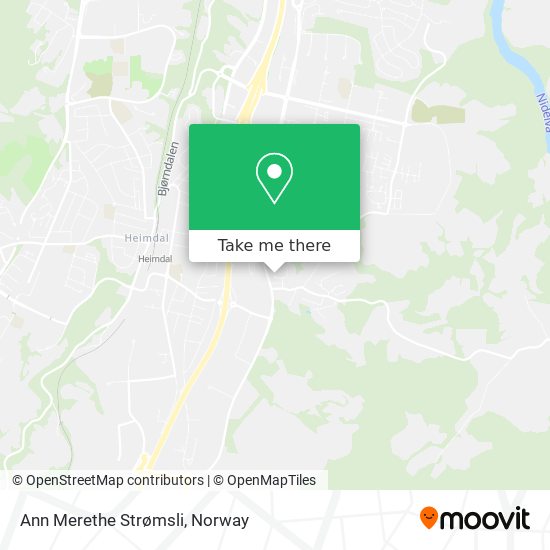 Ann Merethe Strømsli map