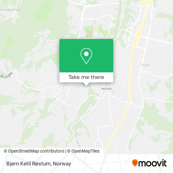 Bjørn Ketil Røstum map
