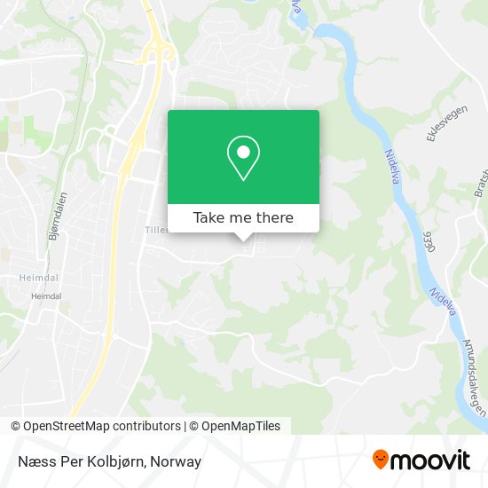 Næss Per Kolbjørn map