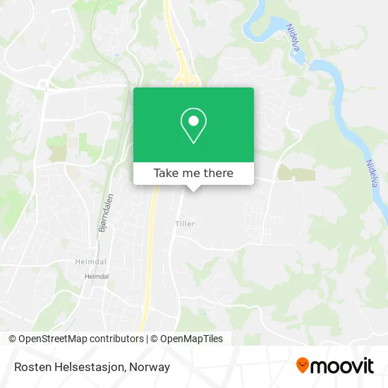 Rosten Helsestasjon map