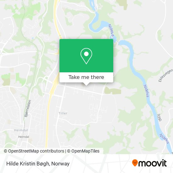 Hilde Kristin Bøgh map