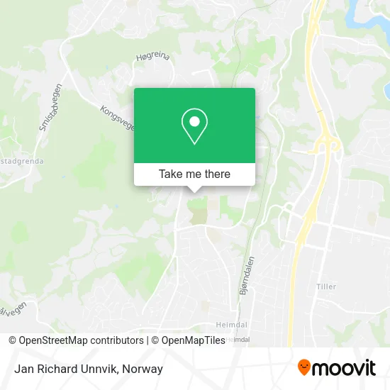 Jan Richard Unnvik map