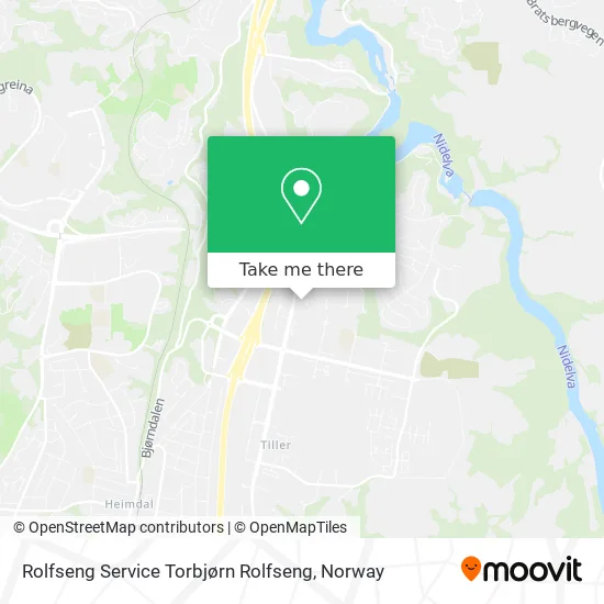 Rolfseng Service Torbjørn Rolfseng map