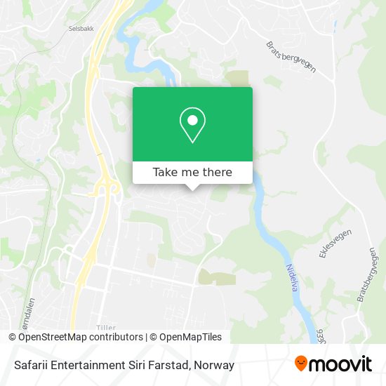 Safarii Entertainment Siri Farstad map
