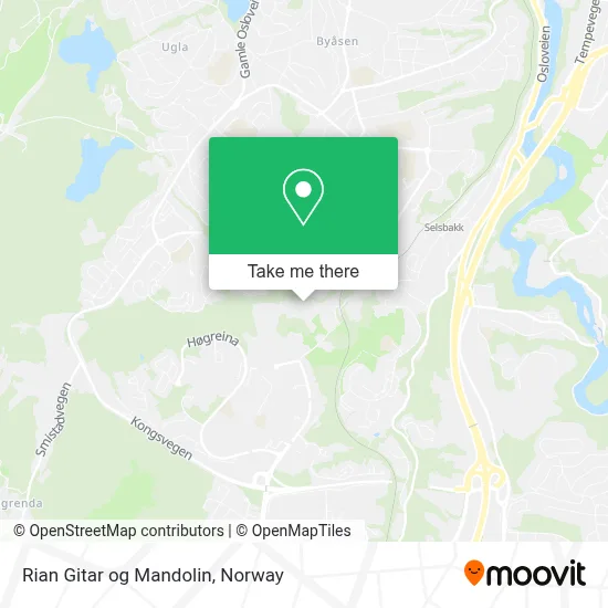 Rian Gitar og Mandolin map