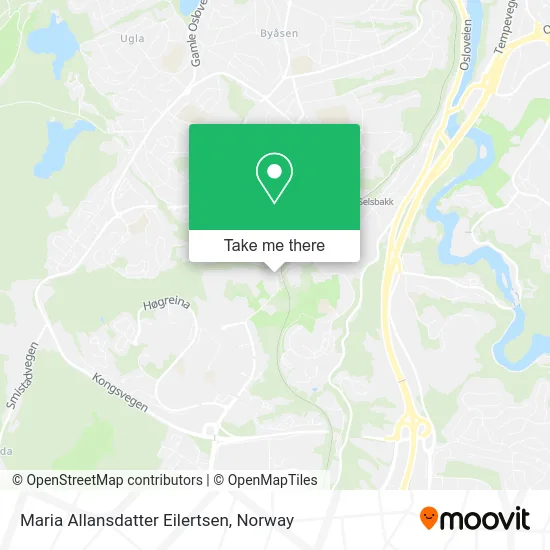 Maria Allansdatter Eilertsen map