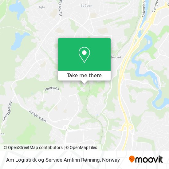 Am Logistikk og Service Arnfinn Rønning map