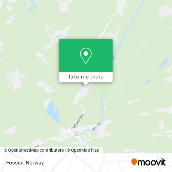 Fossen map