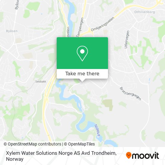 Xylem Water Solutions Norge AS Avd Trondheim map