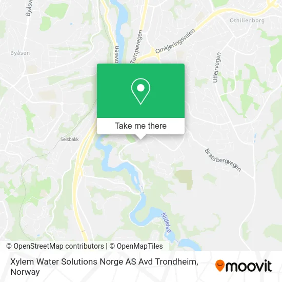 Xylem Water Solutions Norge AS Avd Trondheim map