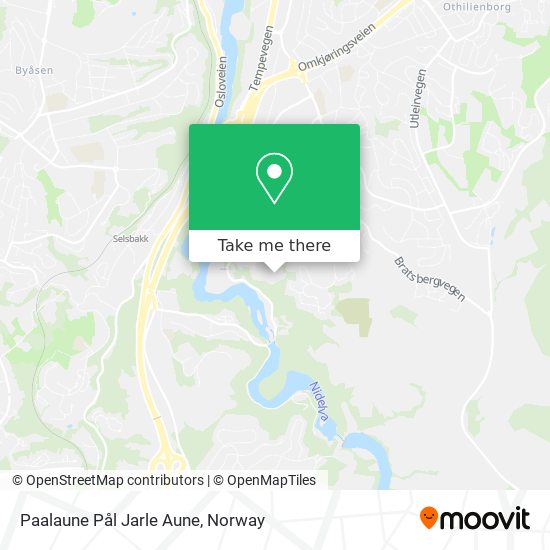 Paalaune Pål Jarle Aune map