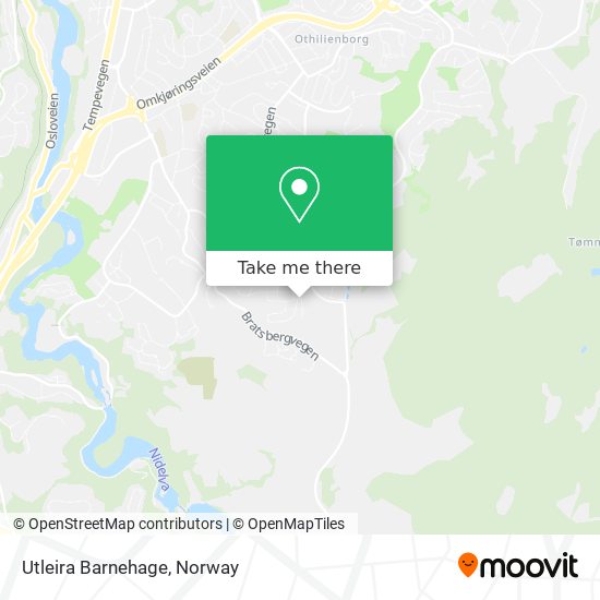 Utleira Barnehage map