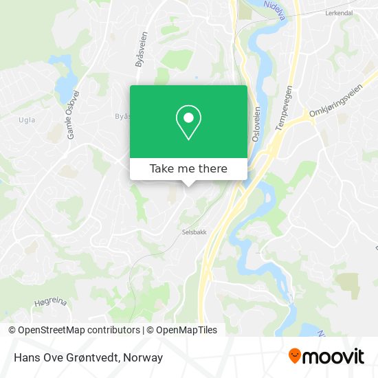 Hans Ove Grøntvedt map