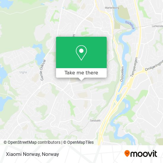 Xiaomi Norway map