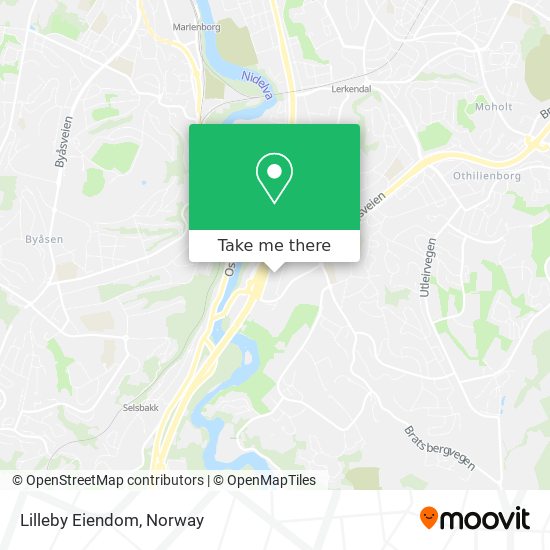 Lilleby Eiendom map