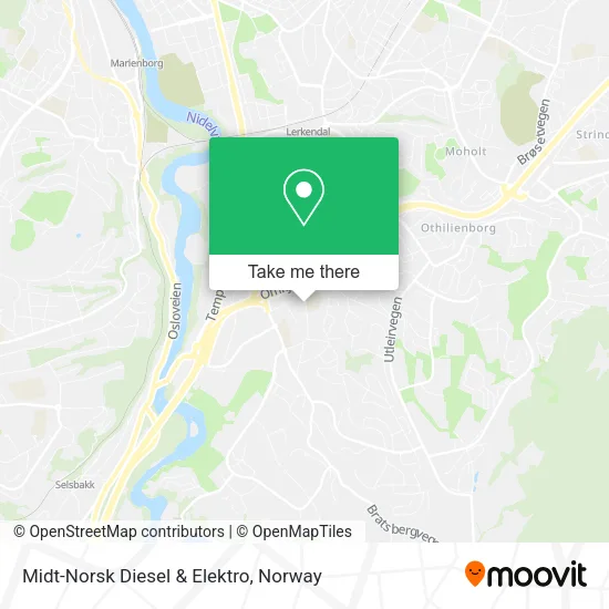 Midt-Norsk Diesel & Elektro map