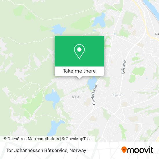 Tor Johannessen Båtservice map