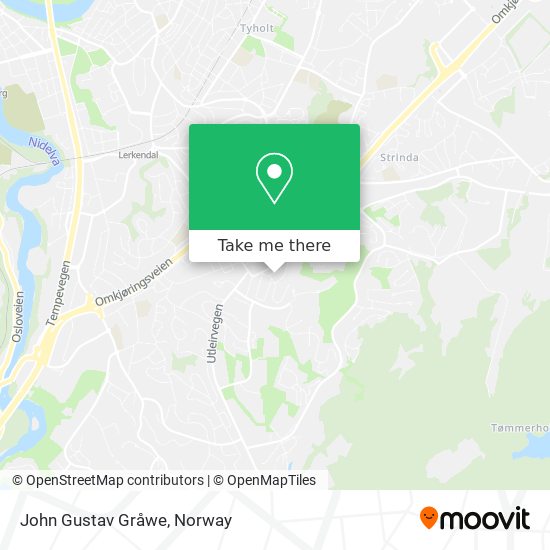 John Gustav Gråwe map