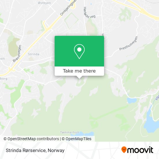 Strinda Rørservice map