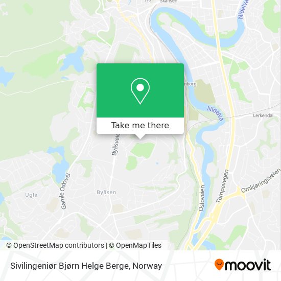 Sivilingeniør Bjørn Helge Berge map