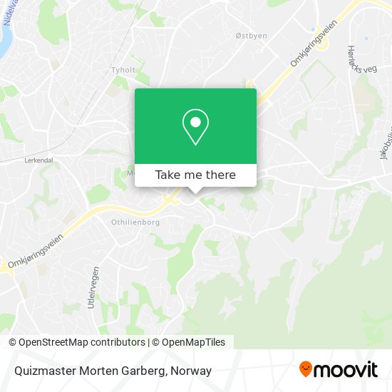 Quizmaster Morten Garberg map