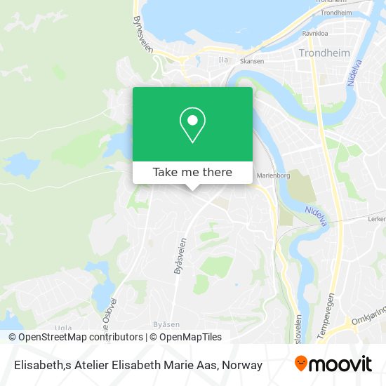 Elisabeth,s Atelier Elisabeth Marie Aas map