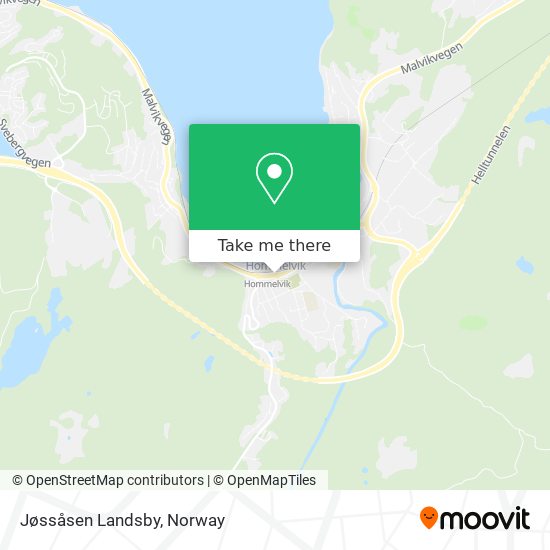 Jøssåsen Landsby map