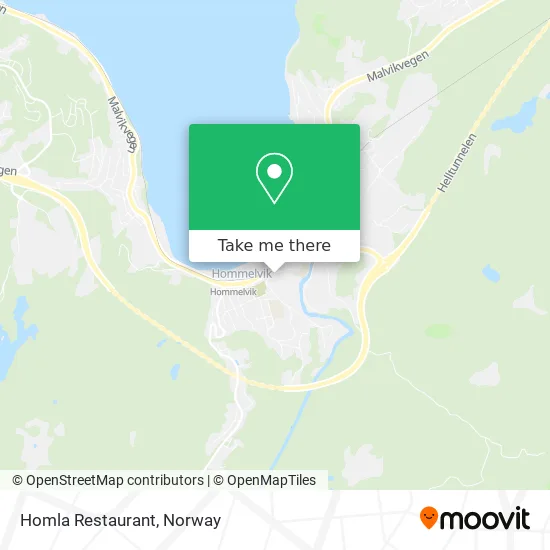 Homla Restaurant map