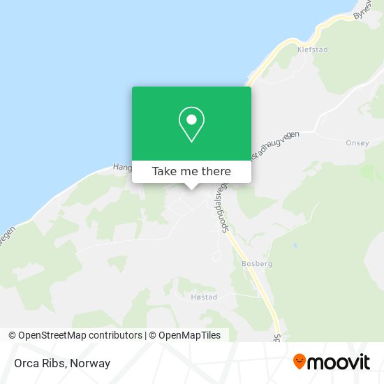 Orca Ribs map