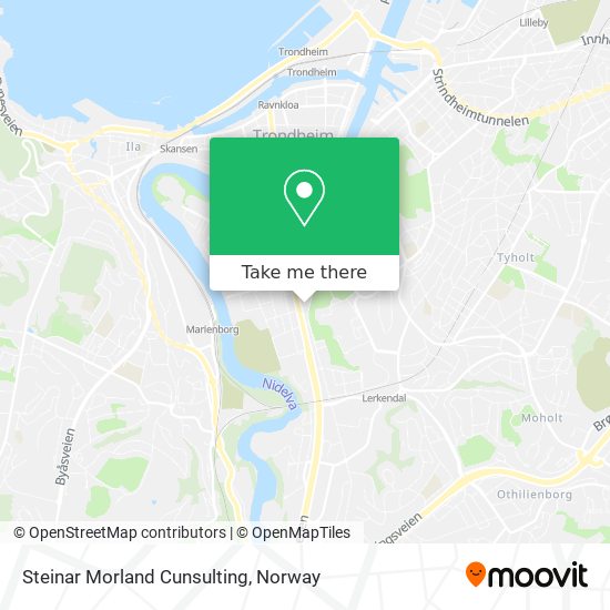 Steinar Morland Cunsulting map