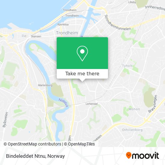 Bindeleddet Ntnu map