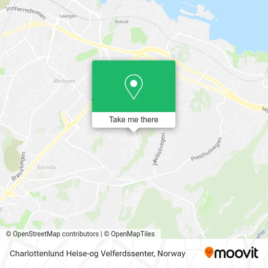 Charlottenlund Helse-og Velferdssenter map