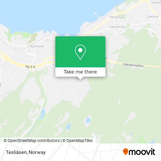 Tesliåsen map