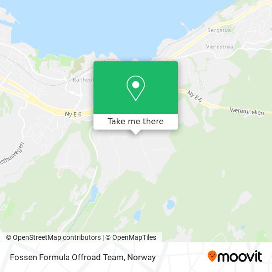 Fossen Formula Offroad Team map