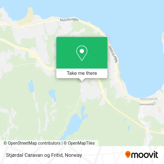 Stjørdal Caravan og Fritid map