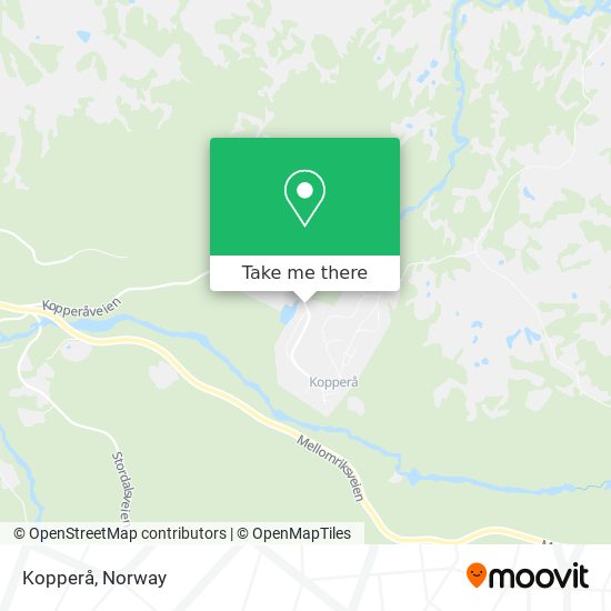 Kopperå map