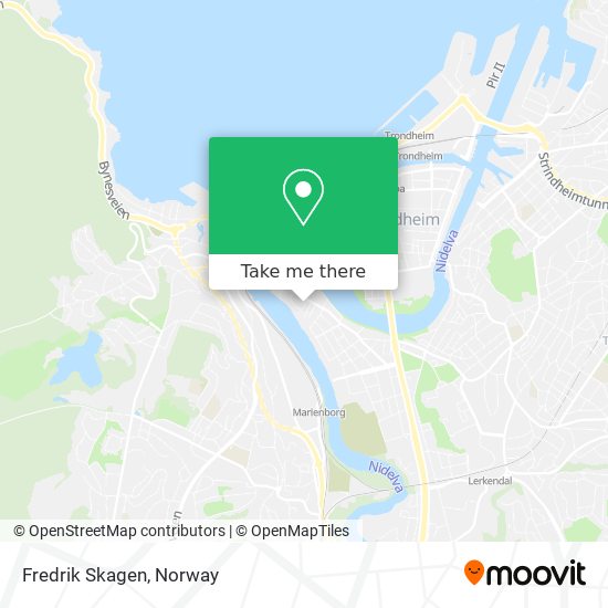 Fredrik Skagen map