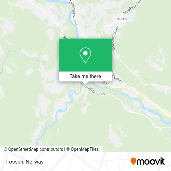 Fossen map