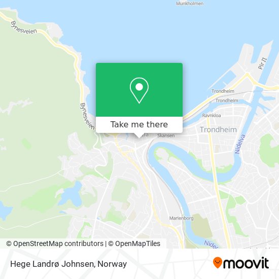 Hege Landrø Johnsen map