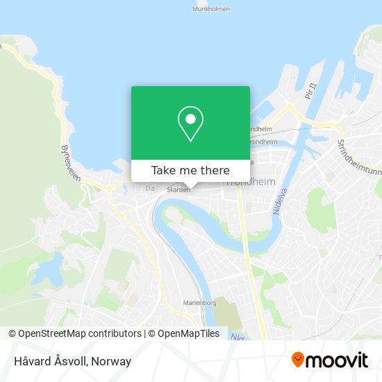 Håvard Åsvoll map