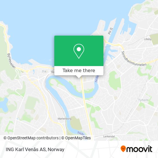 ING Karl Venås AS map