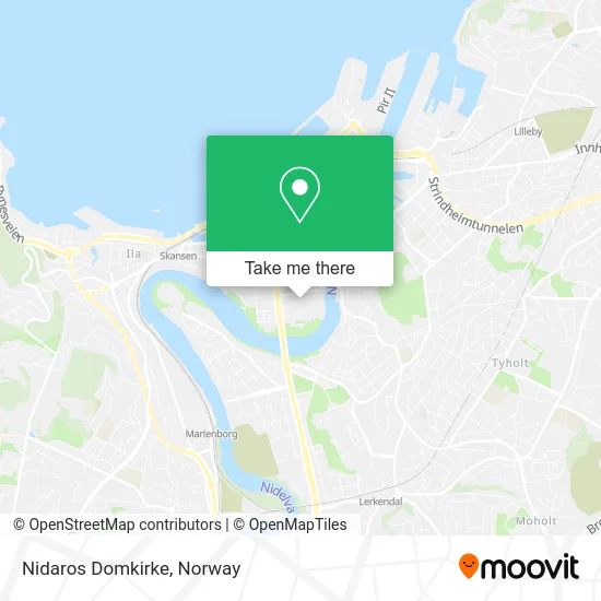 Nidaros Domkirke map