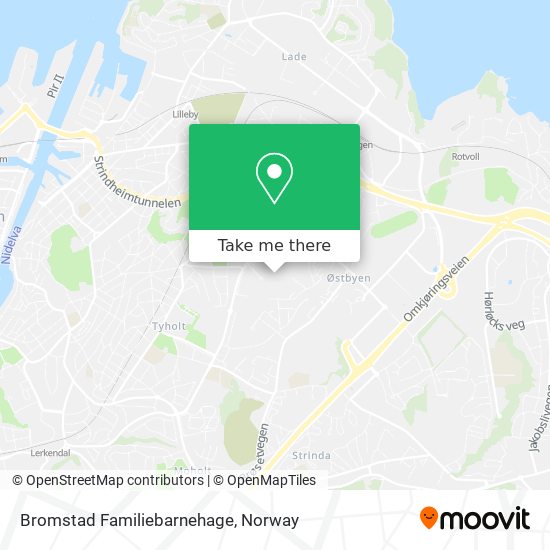 Bromstad Familiebarnehage map