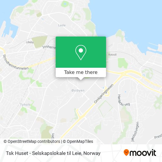 Tsk Huset - Selskapslokale til Leie map