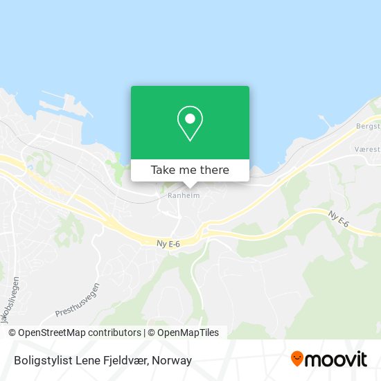 Boligstylist Lene Fjeldvær map