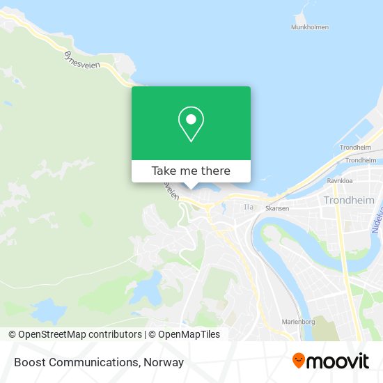 Boost Communications map